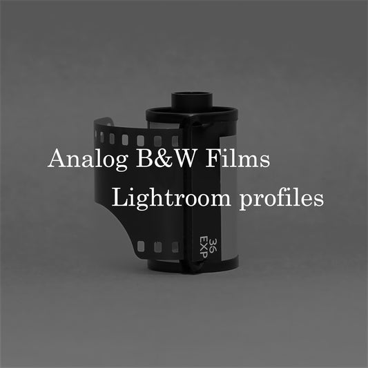 PerfeFilm 黑白底片 : Lightroom 色彩配置文件, 单一相机许可证