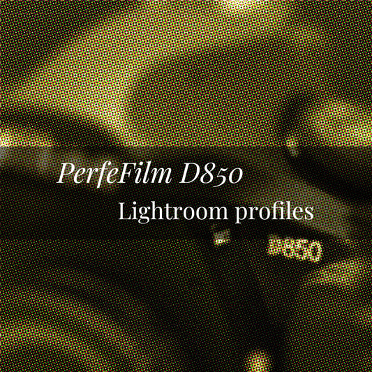 PerfeFilm D850 Lightroom 色彩配置文件,  单一相机授权。模拟 Nikon D850 色彩